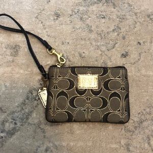 Coach wristlet